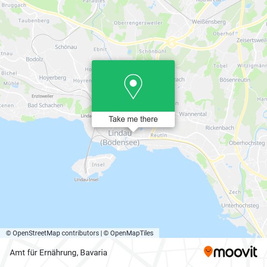 Amt für Ernährung map