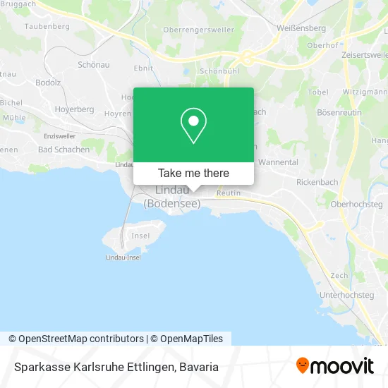 Карта Sparkasse Karlsruhe Ettlingen