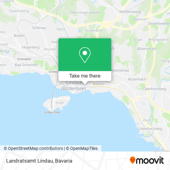 Карта Landratsamt Lindau