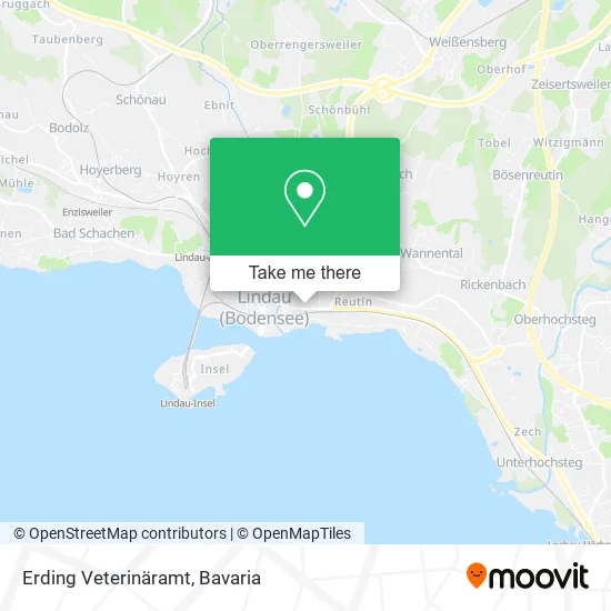 Карта Erding Veterinäramt