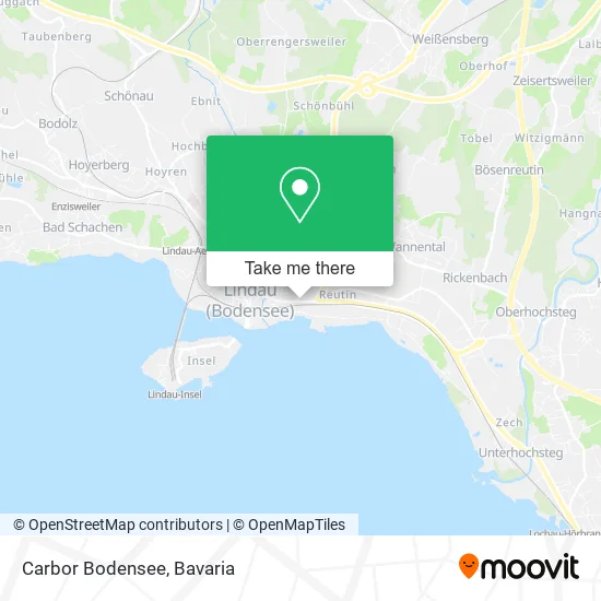 Карта Carbor Bodensee