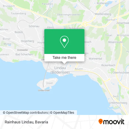 Карта Rainhaus Lindau