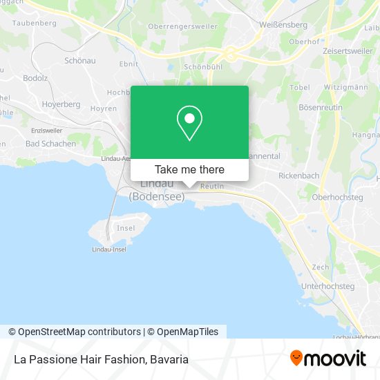 La Passione Hair Fashion map