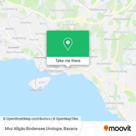 Карта Mvz Allgäu Bodensee Urologie