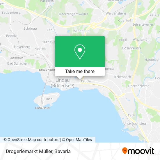 Карта Drogeriemarkt Müller