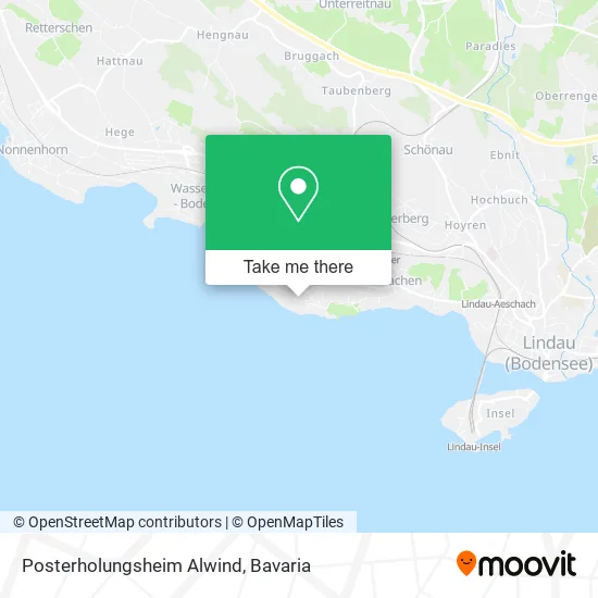 Карта Posterholungsheim Alwind