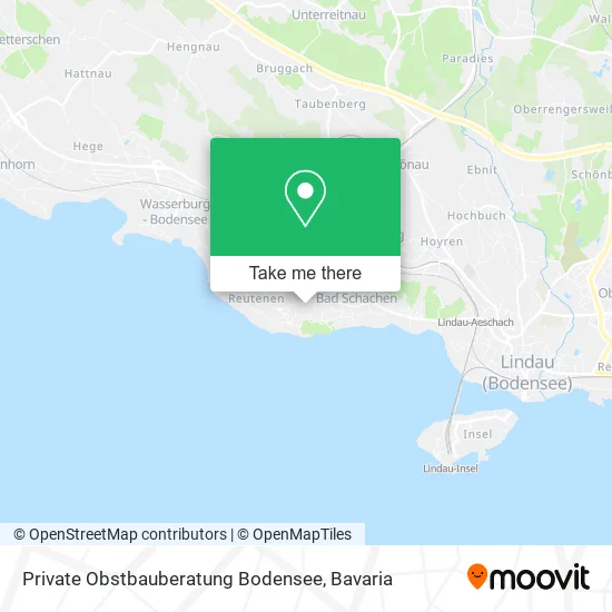 Карта Private Obstbauberatung Bodensee