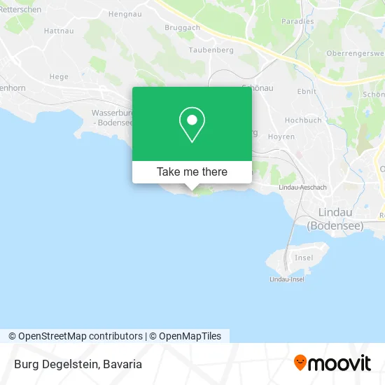 Карта Burg Degelstein