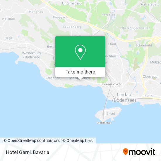 Hotel Garni map