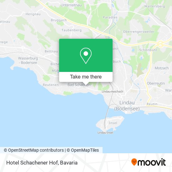 Hotel Schachener Hof map