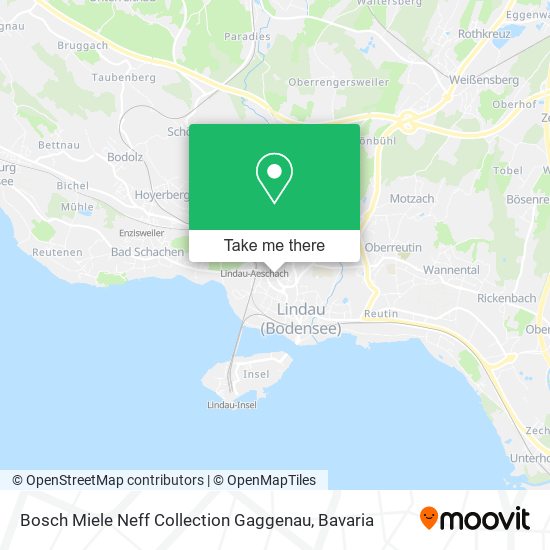 Bosch Miele Neff Collection Gaggenau map