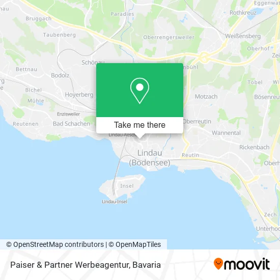 Карта Paiser & Partner Werbeagentur