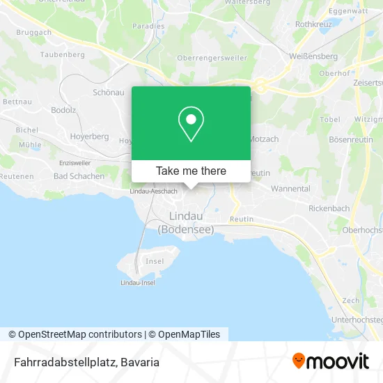 Карта Fahrradabstellplatz