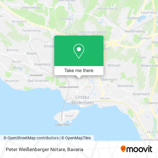 Карта Peter Weißenberger Notare