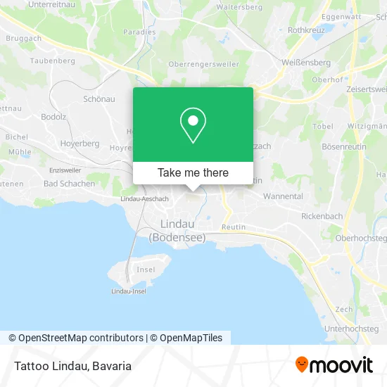Карта Tattoo Lindau