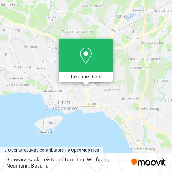 Карта Schwarz Bäckerei- Konditorei Inh. Wolfgang Neumann