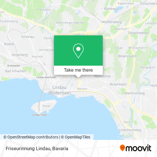 Карта Friseurinnung Lindau