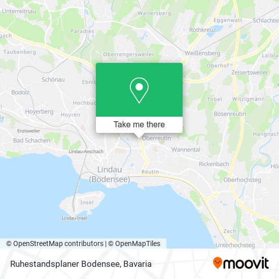 Карта Ruhestandsplaner Bodensee