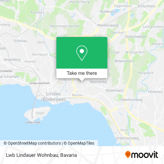 Карта Lwb Lindauer Wohnbau