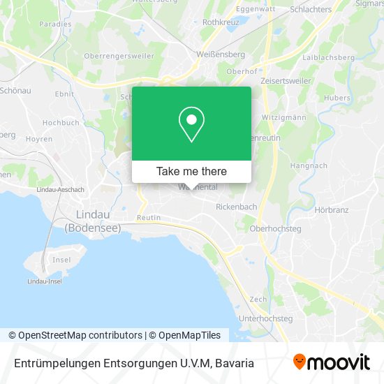 Entrümpelungen Entsorgungen U.V.M map
