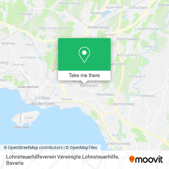 Lohnsteuerhilfeverein Vereinigte Lohnsteuerhilfe map