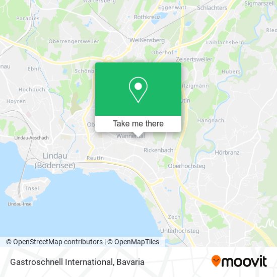 Gastroschnell International map