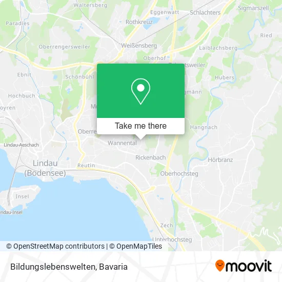 Карта Bildungslebenswelten
