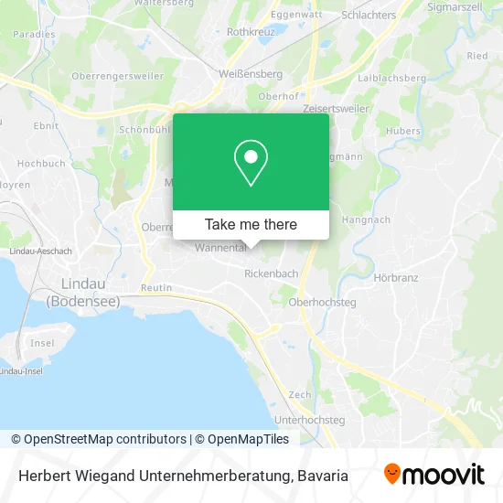 Карта Herbert Wiegand Unternehmerberatung