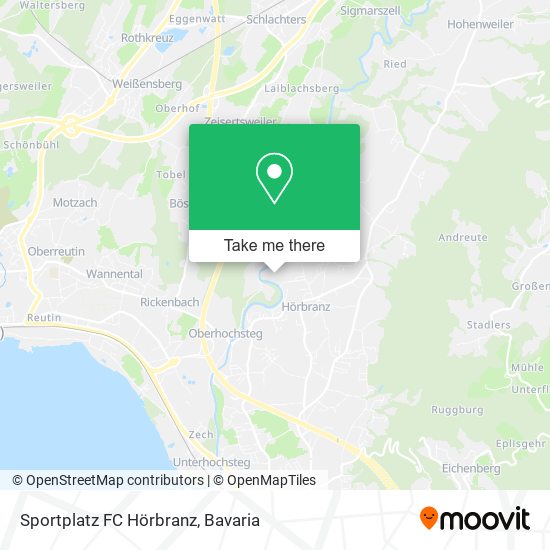 Sportplatz FC Hörbranz map
