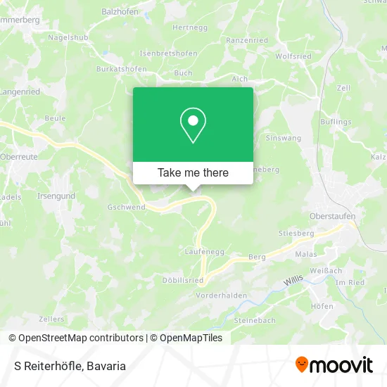 Карта S Reiterhöfle