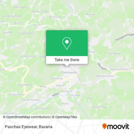 Карта Paschas Eyewear