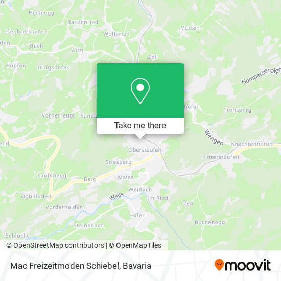 Mac Freizeitmoden Schiebel map