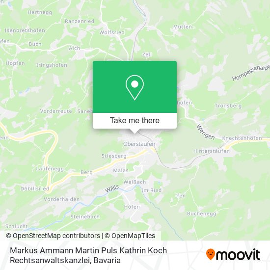Markus Ammann Martin Puls Kathrin Koch Rechtsanwaltskanzlei map