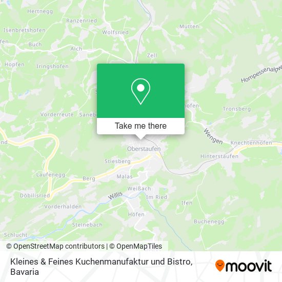 Kleines & Feines Kuchenmanufaktur und Bistro map