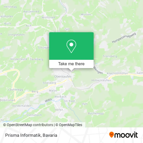 Карта Prisma Informatik