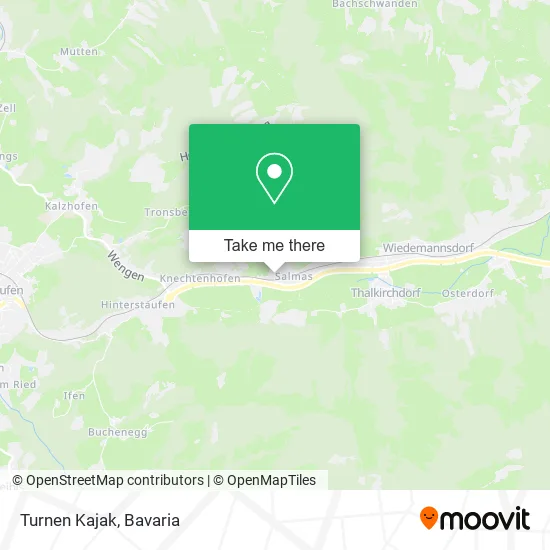 Карта Turnen Kajak
