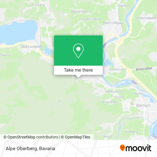 Карта Alpe Oberberg