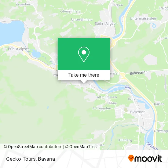 Карта Gecko-Tours