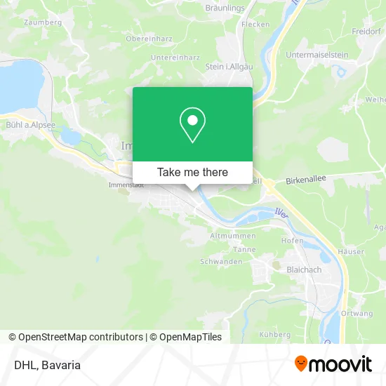 Карта DHL