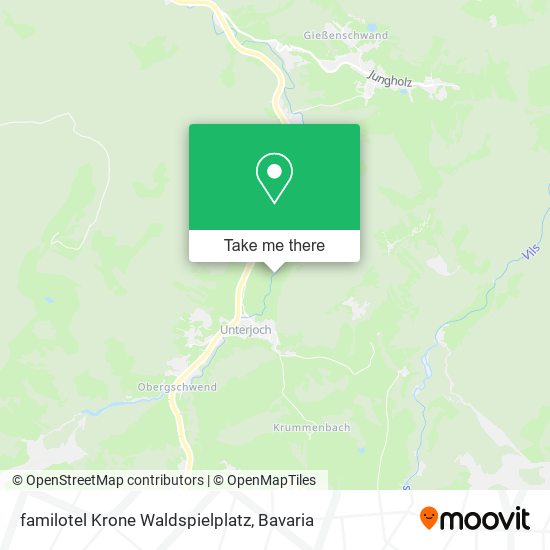 familotel Krone Waldspielplatz map
