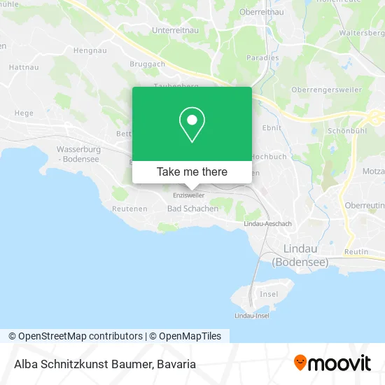 Карта Alba Schnitzkunst Baumer