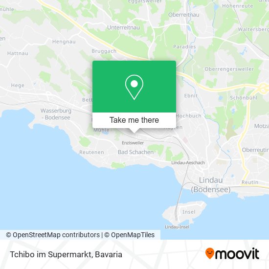 Карта Tchibo im Supermarkt