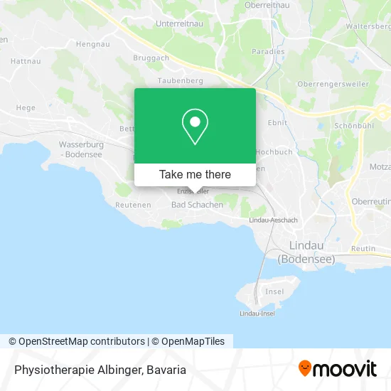 Карта Physiotherapie Albinger