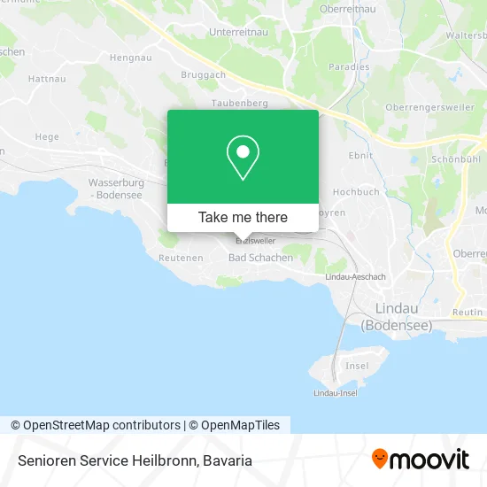 Карта Senioren Service Heilbronn