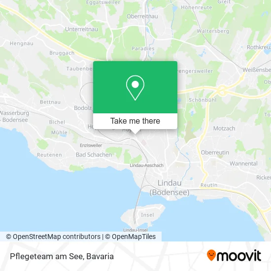 Карта Pflegeteam am See