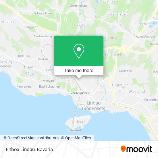 Карта Fitbox Lindau