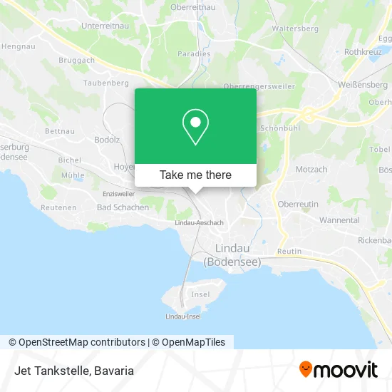 Карта Jet Tankstelle