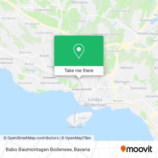 Babo Baumontagen Bodensee map