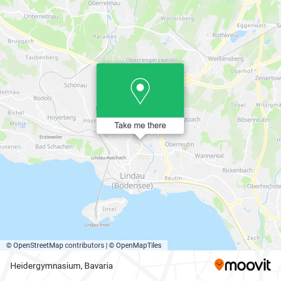 Карта Heidergymnasium