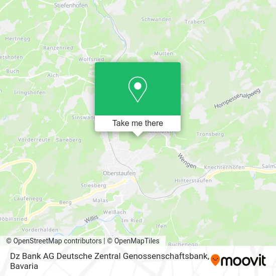 Карта Dz Bank AG Deutsche Zentral Genossenschaftsbank